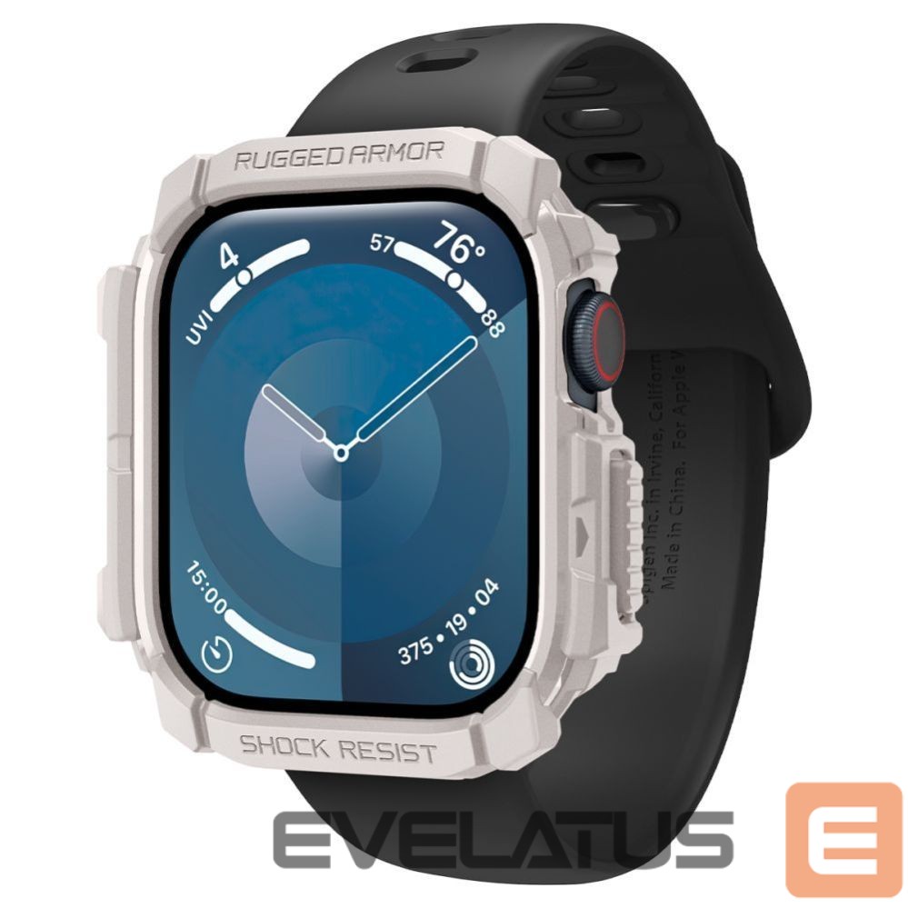 Citas preces Spigen Spigen Rugged Armor Strap for Apple Watch 10 46mm - Beige