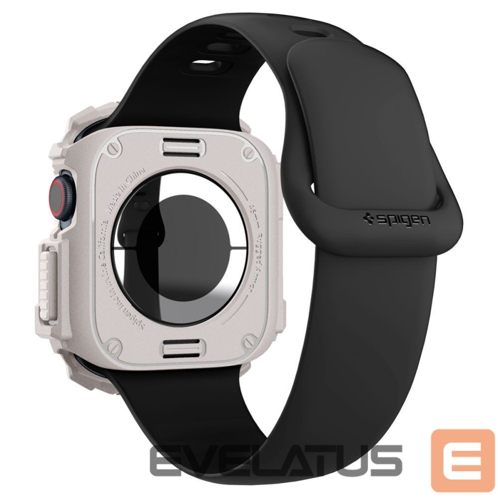 Citas preces Spigen Spigen Rugged Armor Strap for Apple Watch 10 46mm - Beige