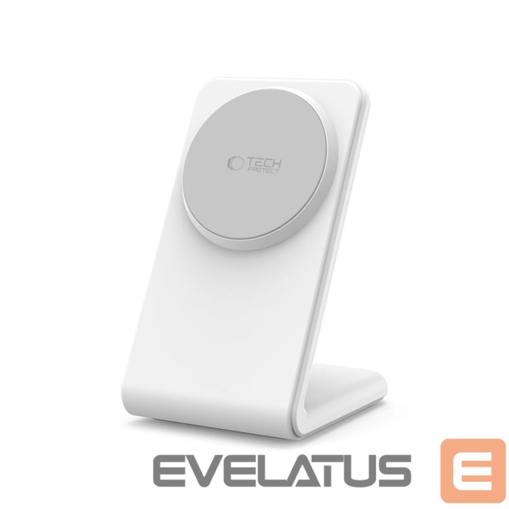 Citas preces Tech-Protect Tech-Protect QI15W-A38 MagSafe Wireless Charger - White