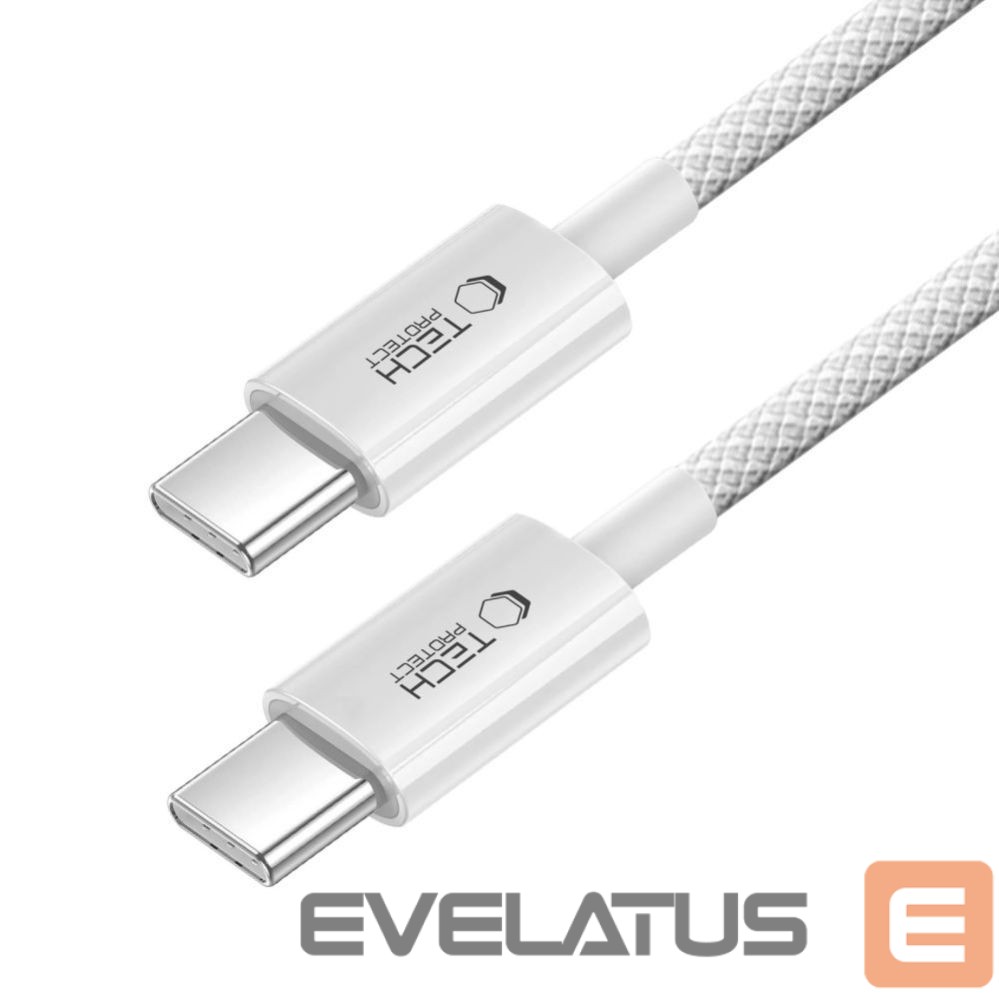 Citas preces Tech-Protect Cable Tech-Protect Ultraboost Lite USB-C PD60W/3A 200 cm - gray