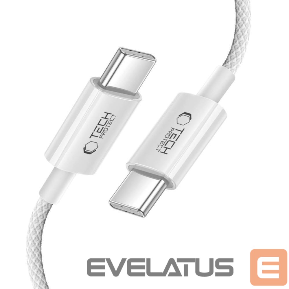 Citas preces Tech-Protect Cable Tech-Protect Ultraboost Lite USB-C PD60W/3A 200 cm - gray