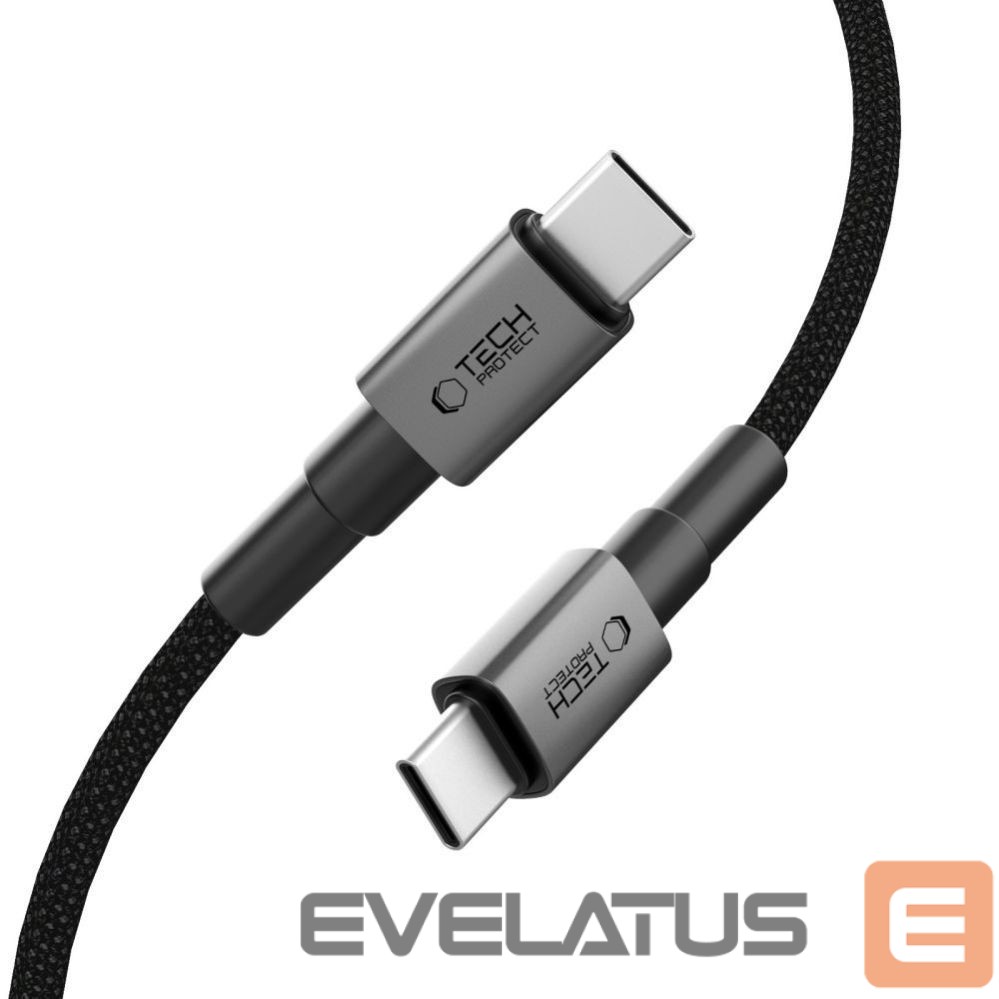 Citas preces Tech-Protect Tech-Protect UltraBoost DNA USB-C PD100W/5A Cable 200cm - Gray