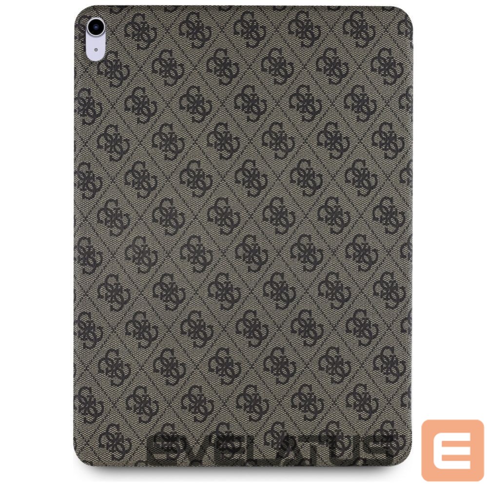 Citas preces Guess Guess GUFC13RM24PS4SGW iPad Air 13" 2024 brown Magnetic 4G Big Logo