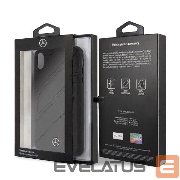 Citas preces Mercedes-Benz Mercedes New Organic I iPhone XS Max Case - Black