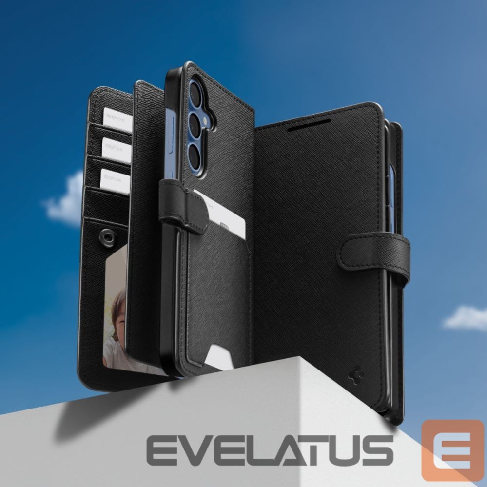 Citas preces Spigen Spigen Wallet "S" Case for Samsung Galaxy S25+ - Black