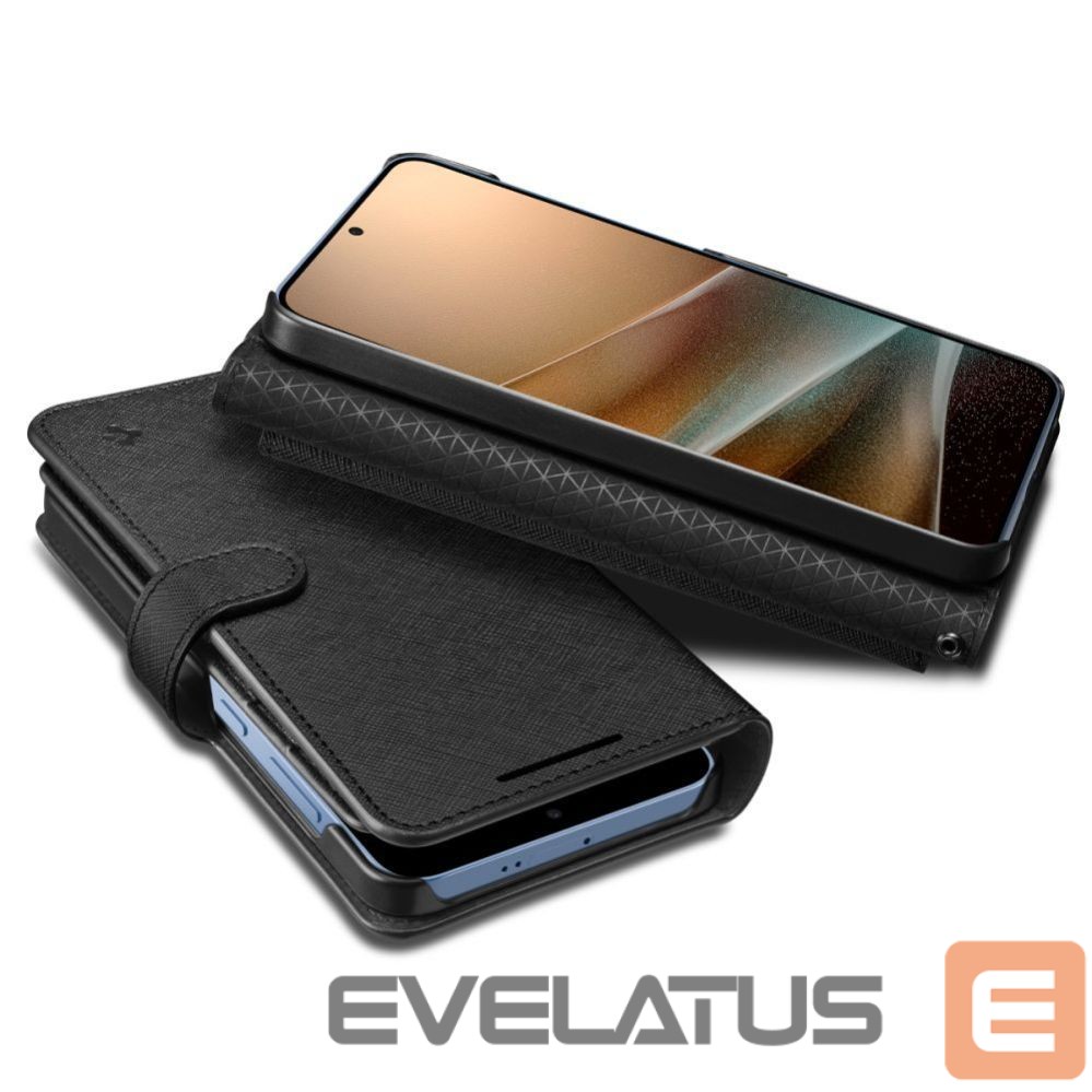 Citas preces Spigen Spigen Wallet "S" Case for Samsung Galaxy S25+ - Black