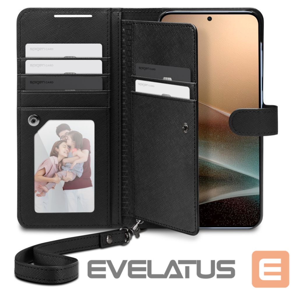Citas preces Spigen Spigen Wallet "S" Case for Samsung Galaxy S25+ - Black