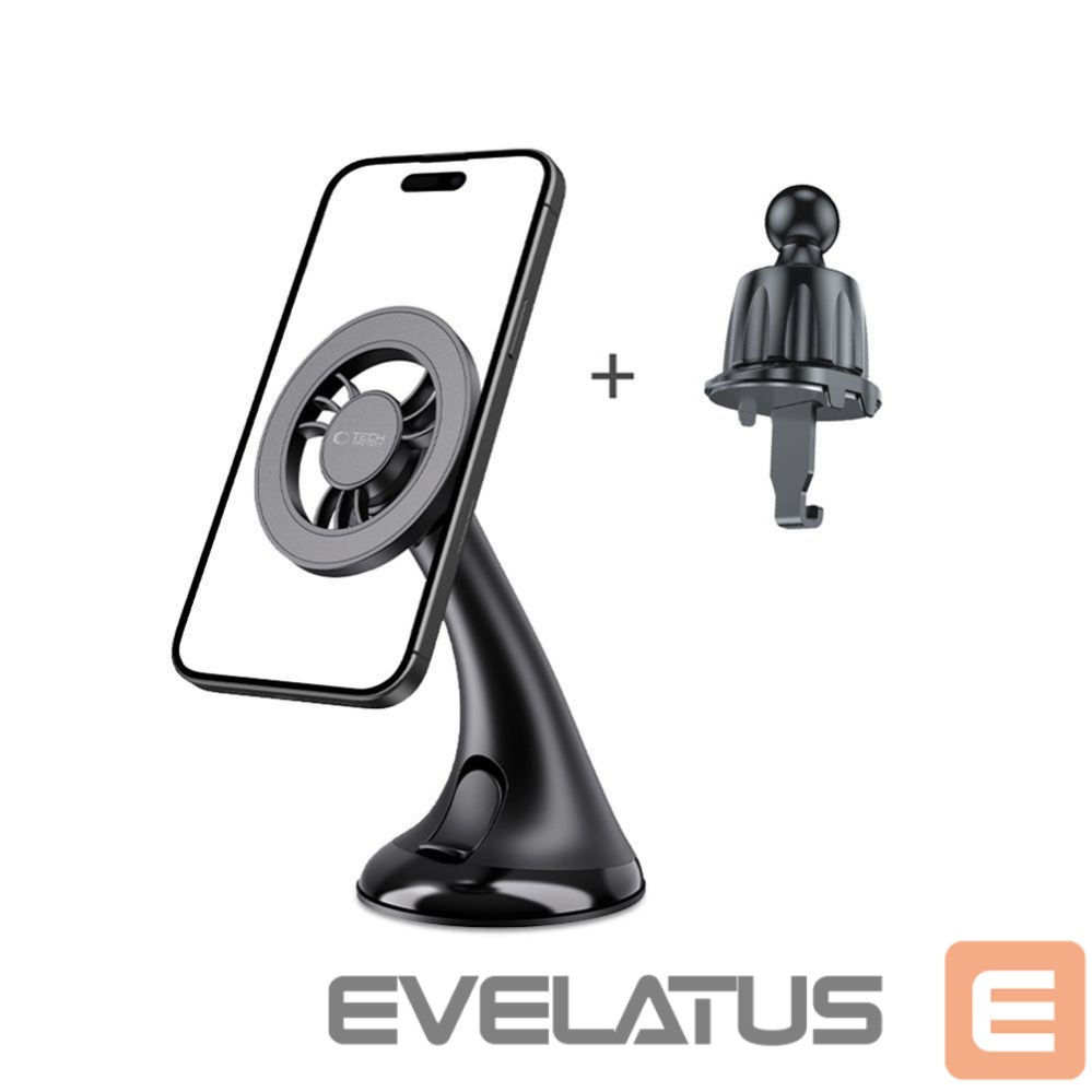 Citas preces Tech-Protect Tech-Protect N56 Car Holder for Dashboard, Windshield or Air Vent Mount - Black