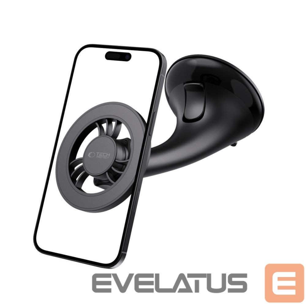 Citas preces Tech-Protect Tech-Protect N56 Car Holder for Dashboard, Windshield or Air Vent Mount - Black