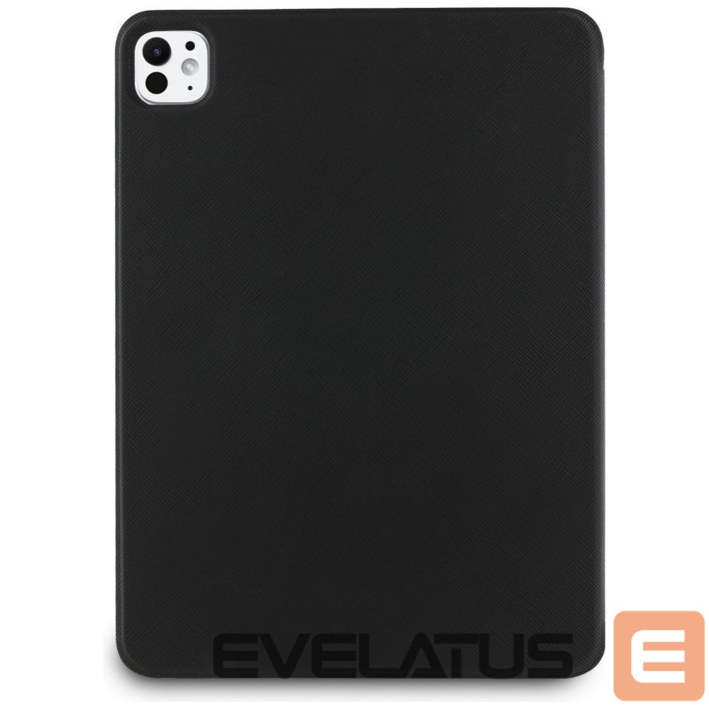 Citas preces Karl Lagerfeld Karl Lagerfeld Saffiano Magnetic Karl & Choupette iPad Pro 11" 2024 Book Cover Case - Black