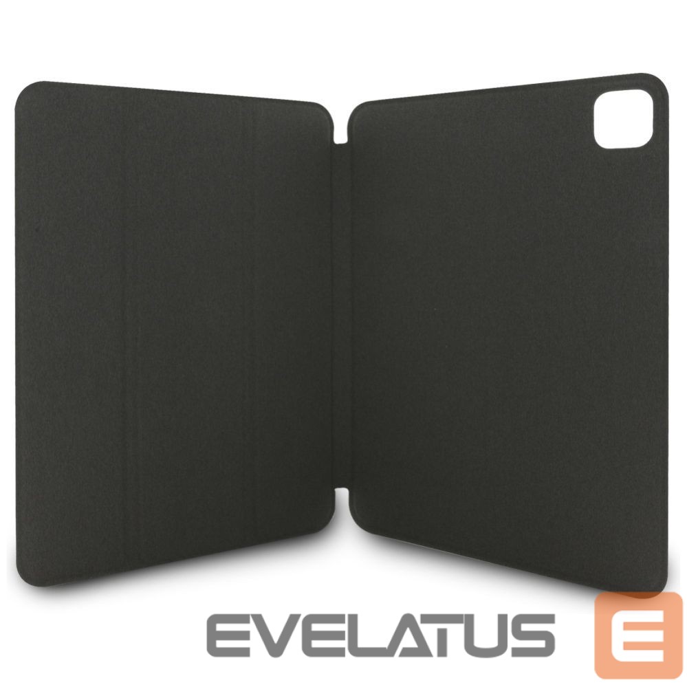 Citas preces Karl Lagerfeld Karl Lagerfeld Saffiano Magnetic Karl & Choupette iPad Pro 11" 2024 Book Cover Case - Black