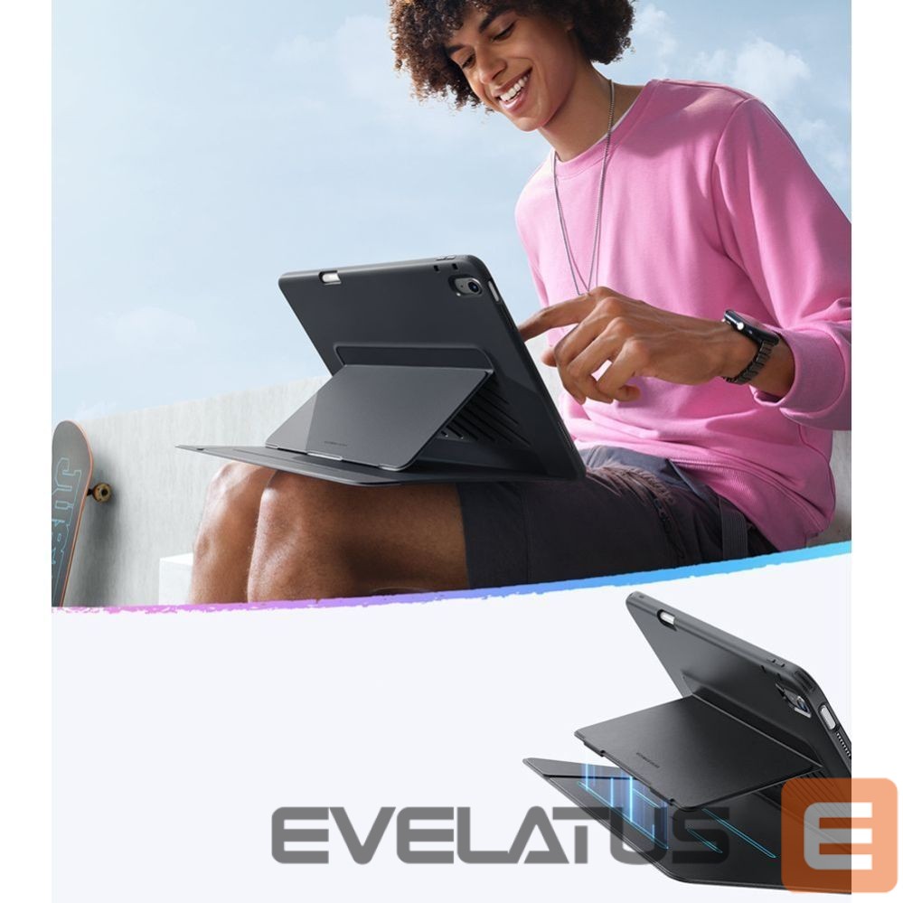 Citas preces ESR ESR Flip Hybrid Case for iPad Air 13" (2024/2025/2026) - Black