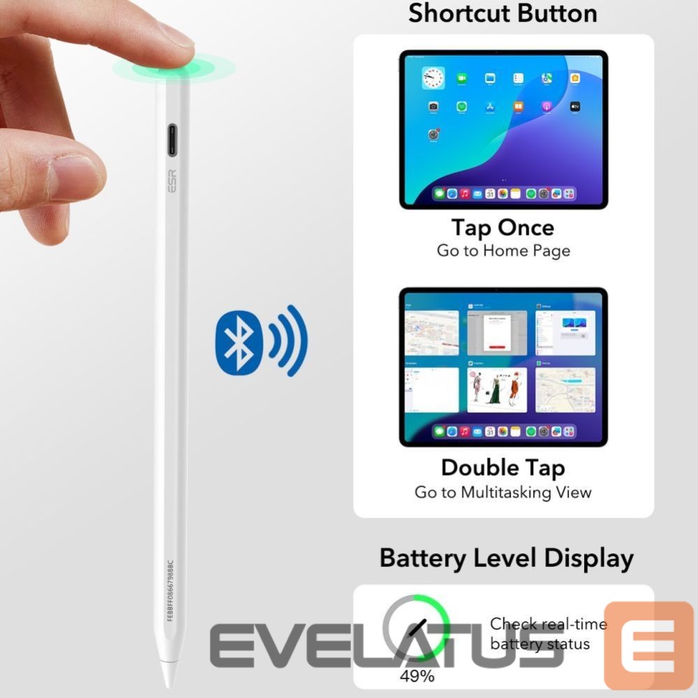 Citas preces ESR ESR Geo Digital Stylus - White