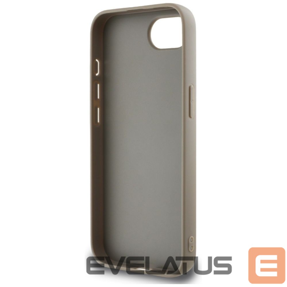 Citas preces DKNY DKNY Repeat Texture Pattern with Tonal Stripe iPhone 16e Case - Beige