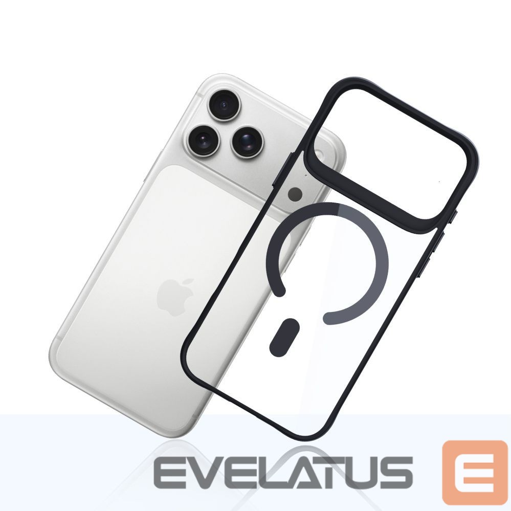 Citas preces 3MK 3mk Satin Armor MagCase for iPhone 17 Pro - Transparent Black