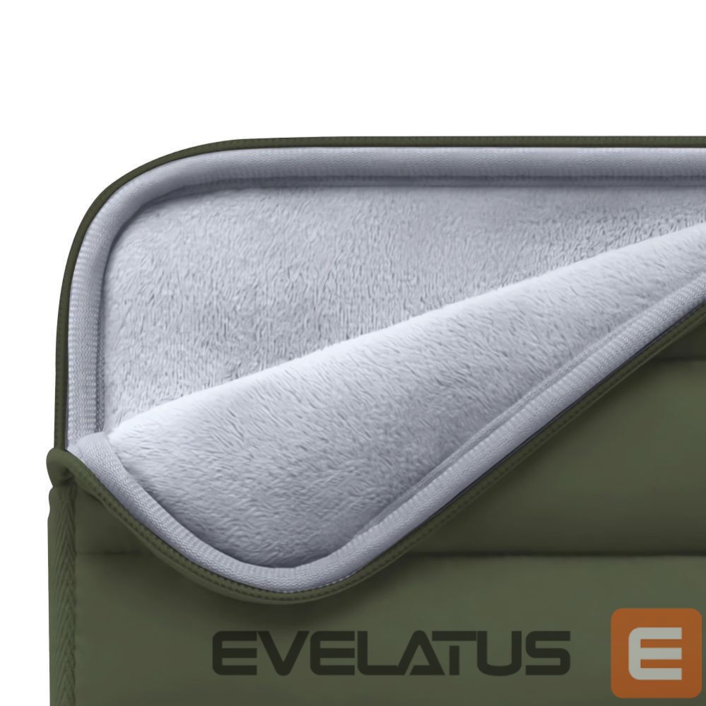 Citas preces Tech-Protect Tech-Protett Fluffy Laptop Bag 13-14 - Green