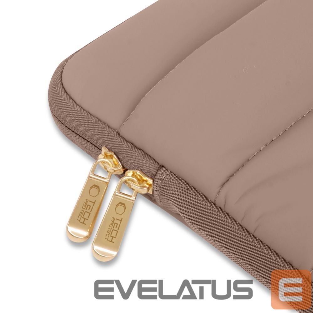 Citas preces Tech-Protect Tech-Protett Fluffy Laptop Bag 13-14 - Brown