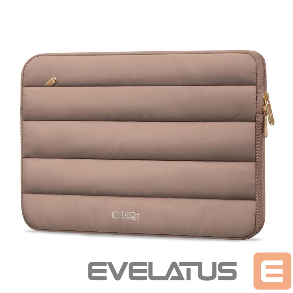 Citas preces Tech-Protect Tech-Protett Fluffy Laptop Bag 13-14 - Brown
