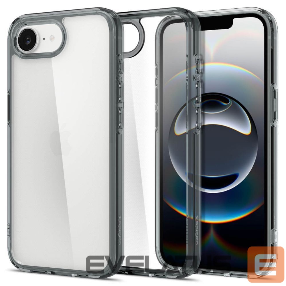 Citas preces Spigen Spigen Ultra Hybrid Case for iPhone 16e / 17e - Gray