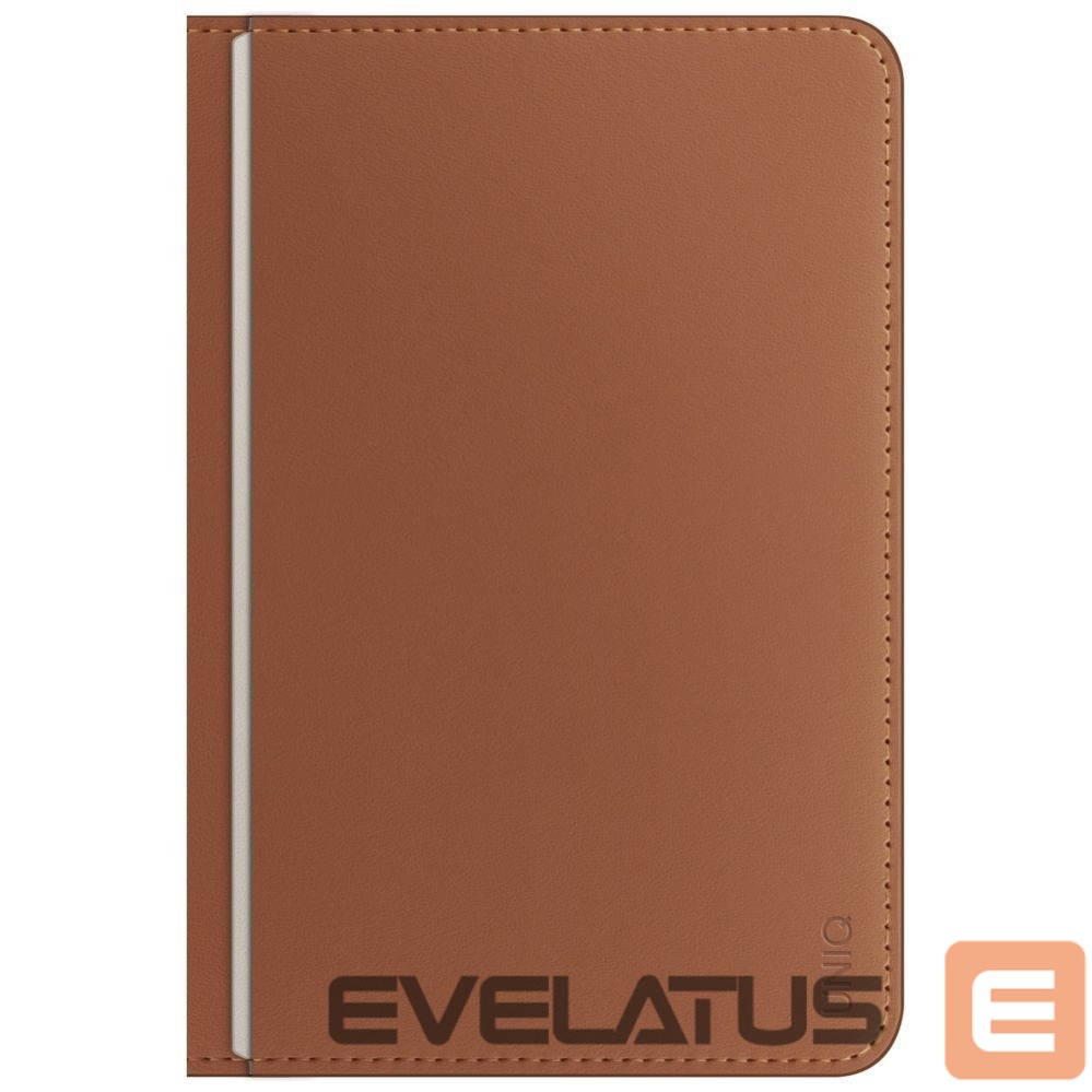 Citas preces UNIQ Uniq Belmont Passport Case with Apple Find My RFID Blocking Caramel Beige
