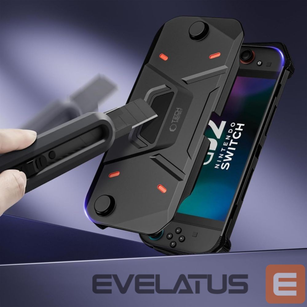 Citas preces Tech-Protect Tech-Protect Carbonox Case for Nintendo Switch 2 - Black