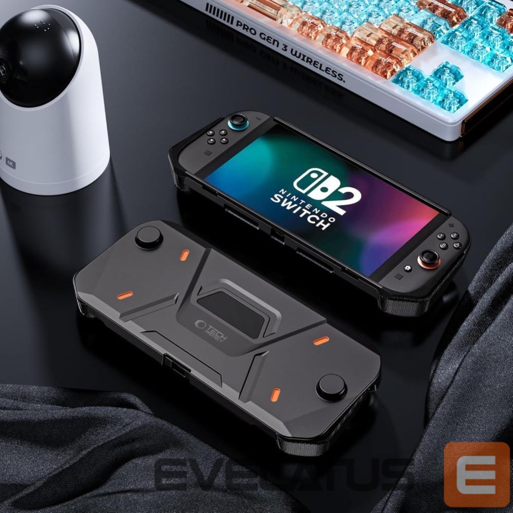 Citas preces Tech-Protect Tech-Protect Carbonox Case for Nintendo Switch 2 - Black