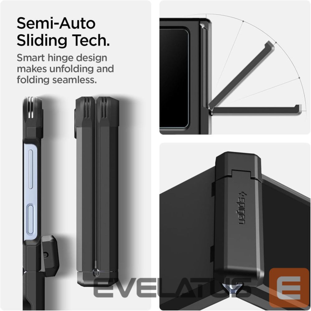 Citas preces Spigen Spigen Tough Armor Pro Mag MagSafe Case for Samsung Galaxy Z Flip 6 / 7 FE - Black