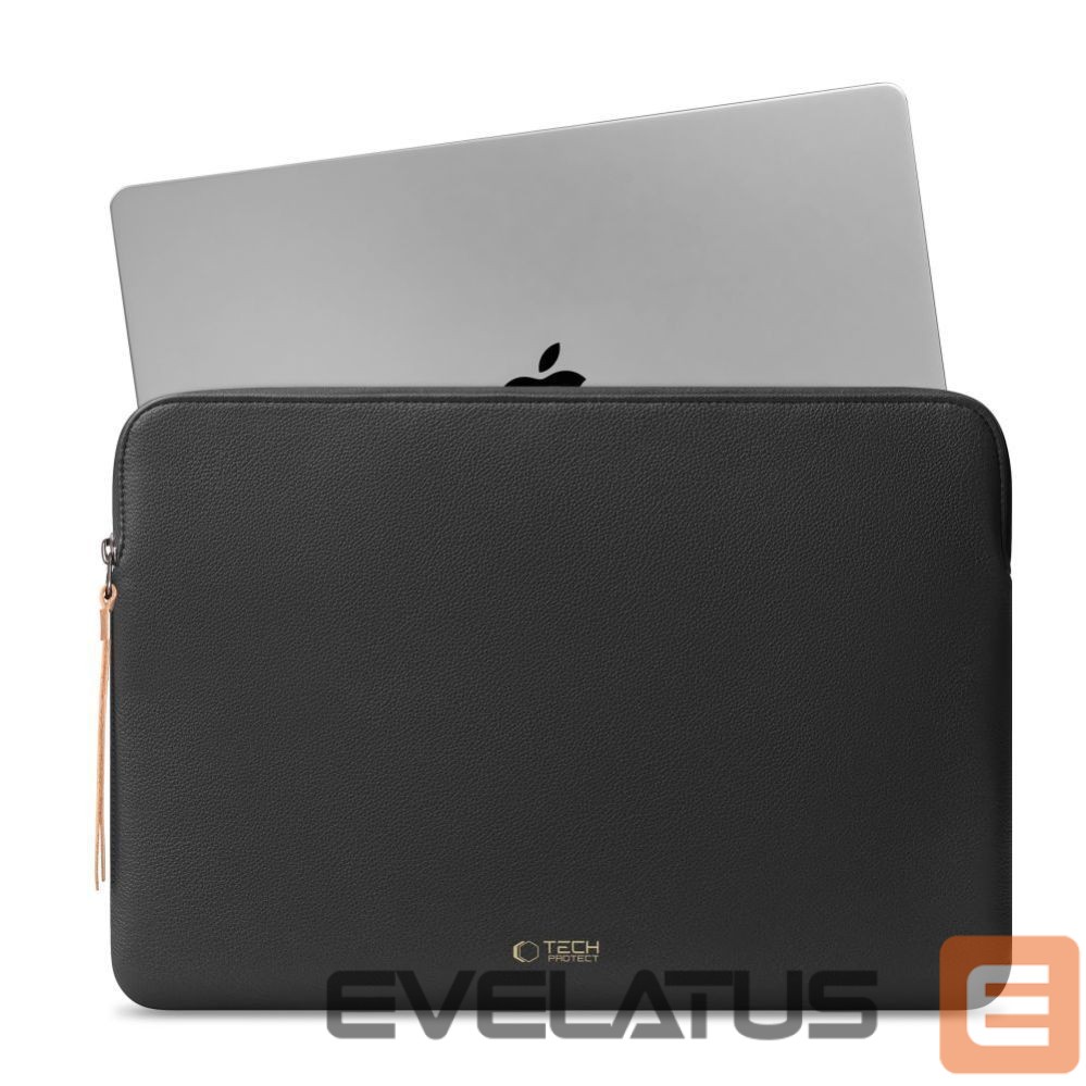 Citas preces Tech-Protect Tech-Protect Fleece Laptop Bag 15-16 - Black