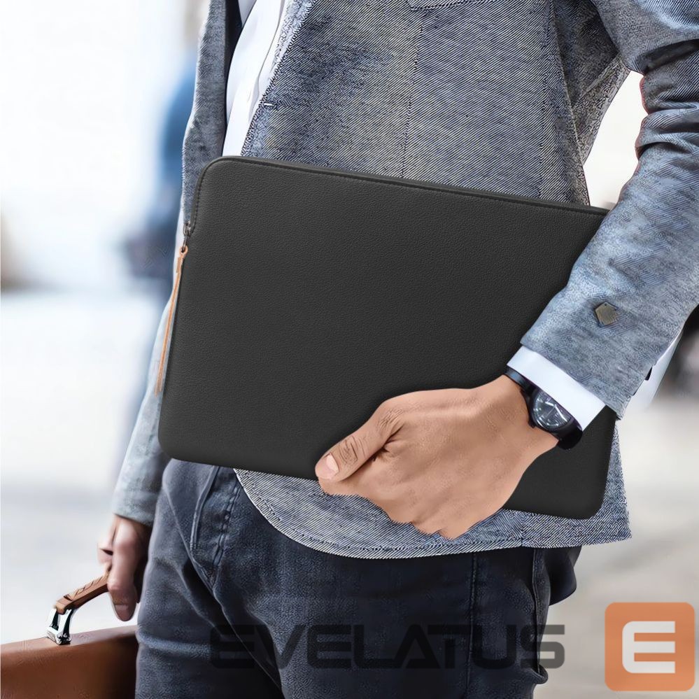 Citas preces Tech-Protect Tech-Protect Fleece Laptop Bag 15-16 - Black