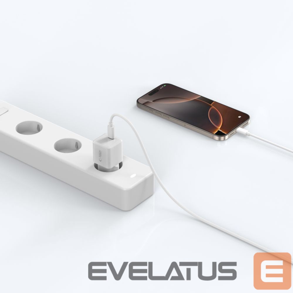 Citas preces Tech-Protect Tech-Protect NCM25 USB-C PD 25W Wall Charger - White