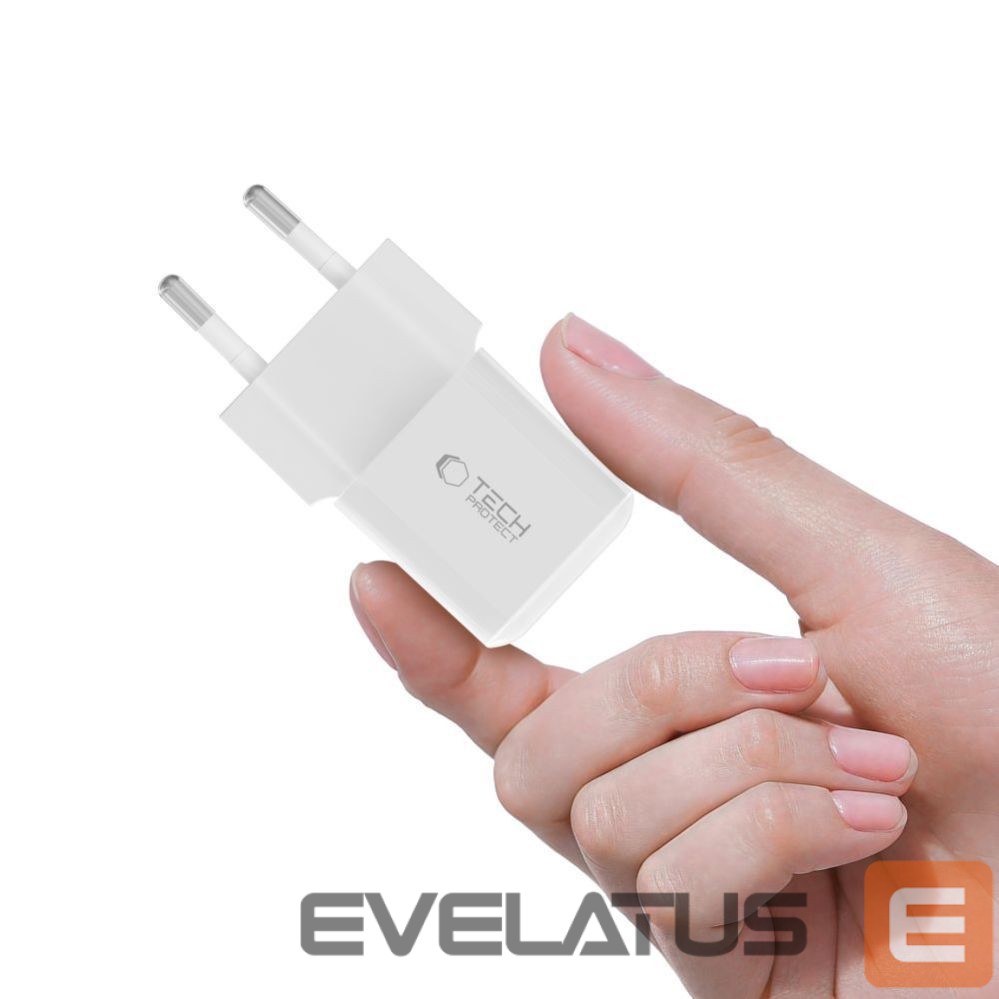 Citas preces Tech-Protect Tech-Protect NCM25 USB-C PD 25W Wall Charger - White