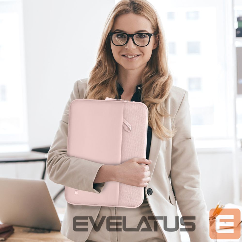 Citas preces Tech-Protect Tech-Protect Sleeve Laptop Bag 15-16 - Pink