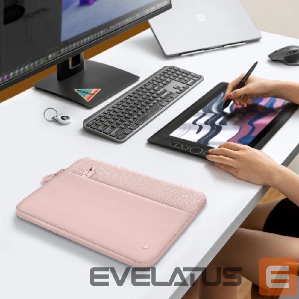 Citas preces Tech-Protect Tech-Protect Sleeve Laptop Bag 15-16 - Pink