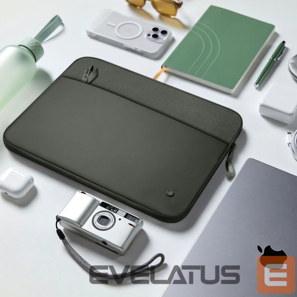 Citas preces Tech-Protect Tech-Protect Sleeve Laptop Bag 15-16 - Green