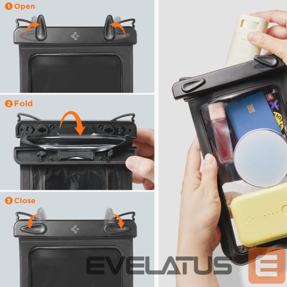 Citas preces Spigen Spigen A603 waterproof case - black