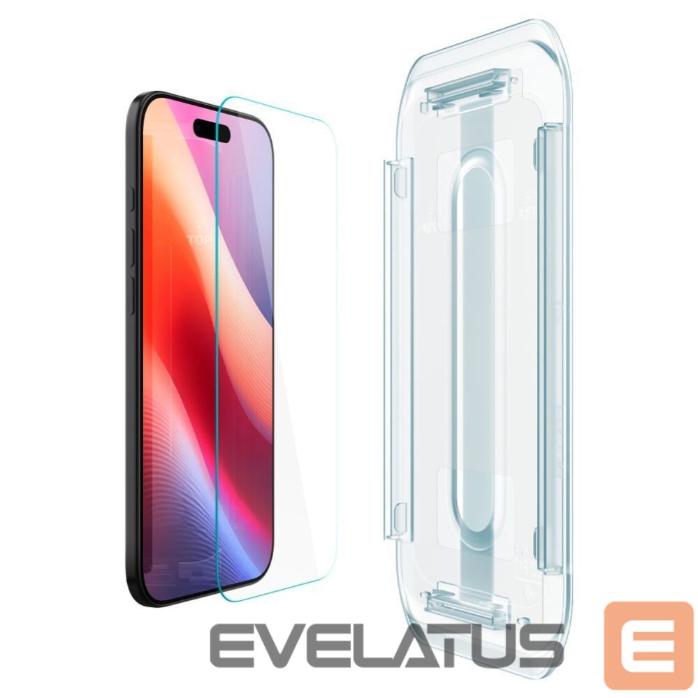 Citas preces Spigen Spigen Glas.TR EZ Fit 2-pack tempered glass for iPhone 17 Air - transparent