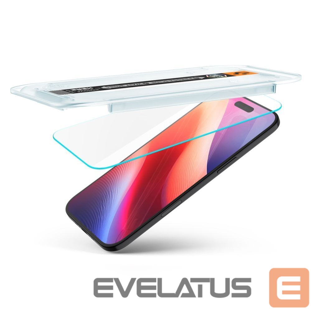 Citas preces Spigen Spigen Glas.TR EZ Fit 2-pack tempered glass for iPhone 17 Air - transparent