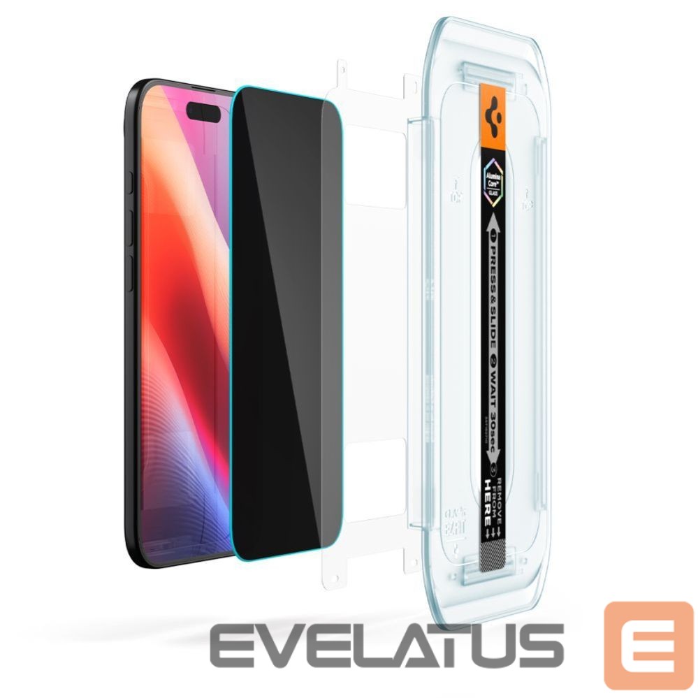 Citas preces Spigen Spigen Glas.TR EZ Fit 2-pack privacy glass for iPhone 17 Air
