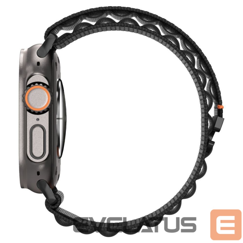 Citas preces Spigen Strap Spigen WBF1 Strap for Apple Watch 44 / 45 / 46 / 49 mm - Black