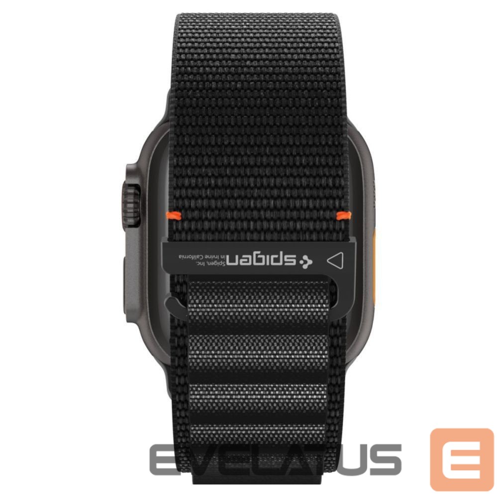 Citas preces Spigen Strap Spigen WBF1 Strap for Apple Watch 44 / 45 / 46 / 49 mm - Black