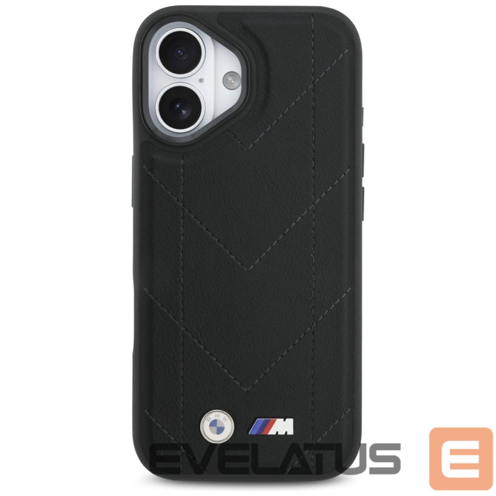 Citas preces BMW BMW M Quilted Logo MagSafe iPhone 17 Case - Black