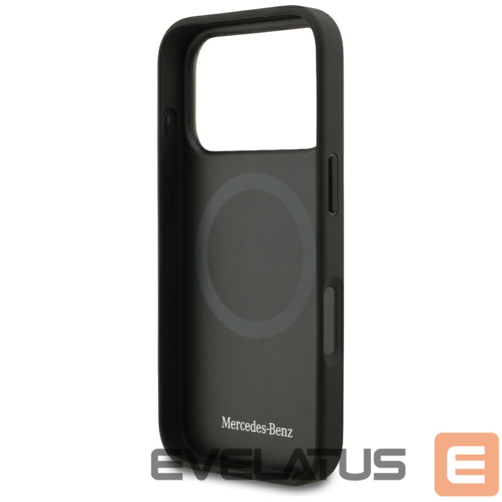 Citas preces Mercedes-Benz Mercedes Leather Laurel Leaves MagSafe Case for iPhone 17 Pro - Black