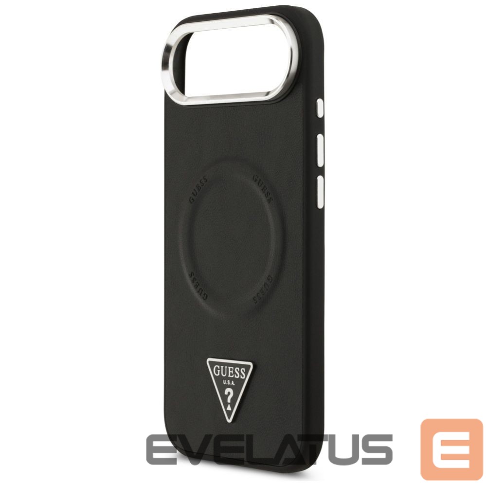 Citas preces Guess Guess Triangle Logo MagSafe Case for iPhone Air - Black