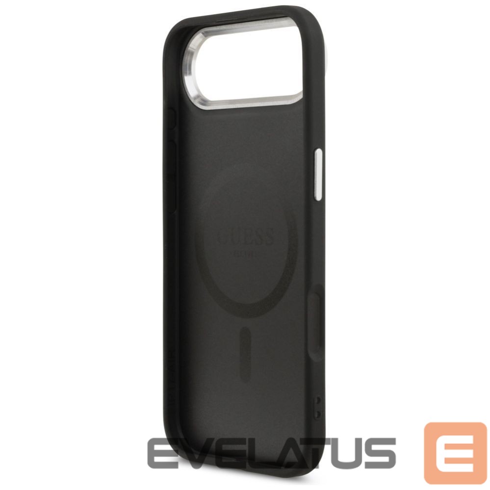 Citas preces Guess Guess Triangle Logo MagSafe Case for iPhone Air - Black