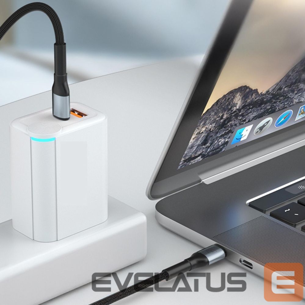 Citas preces 3MK 3mk Hyper Cable 3mk Hyper Cable N-SERIES USB-C / USB-C 1m 20V/5A 100W / black