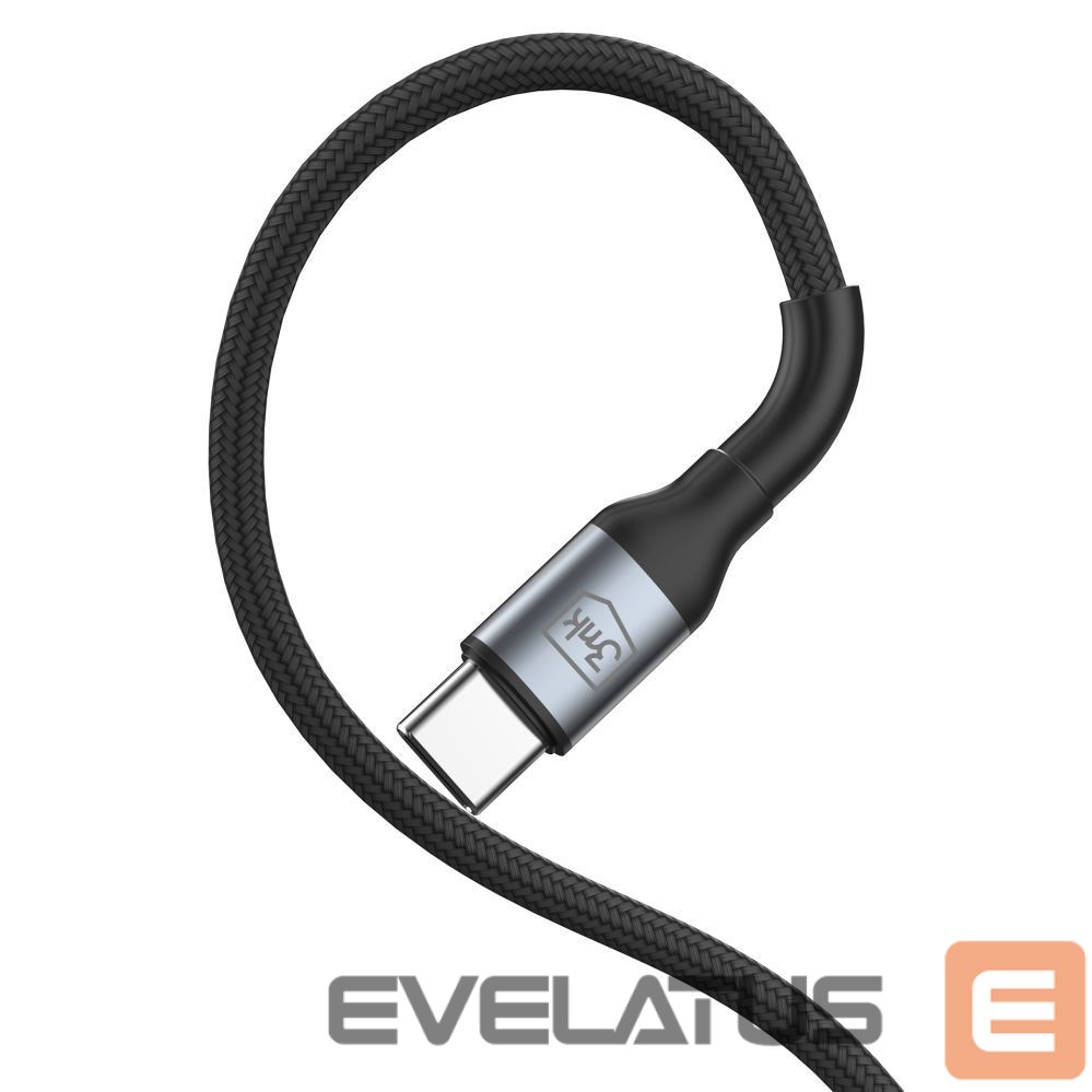 Citas preces 3MK 3mk Hyper Cable 3mk Hyper Cable N-SERIES USB-C / USB-C 1m 20V/5A 100W / black