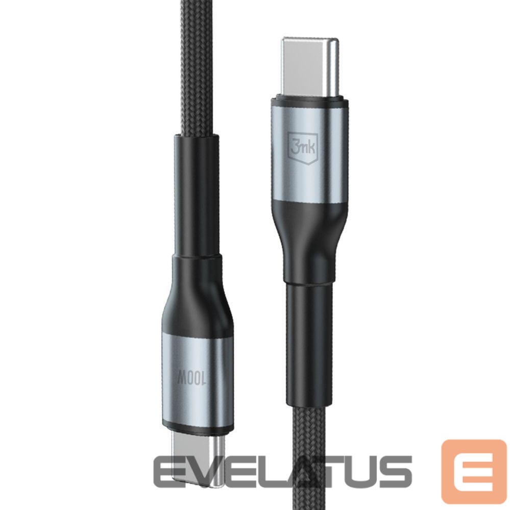Citas preces 3MK 3mk Hyper Cable 3mk Hyper Cable N-SERIES USB-C / USB-C 1m 20V/5A 100W / black