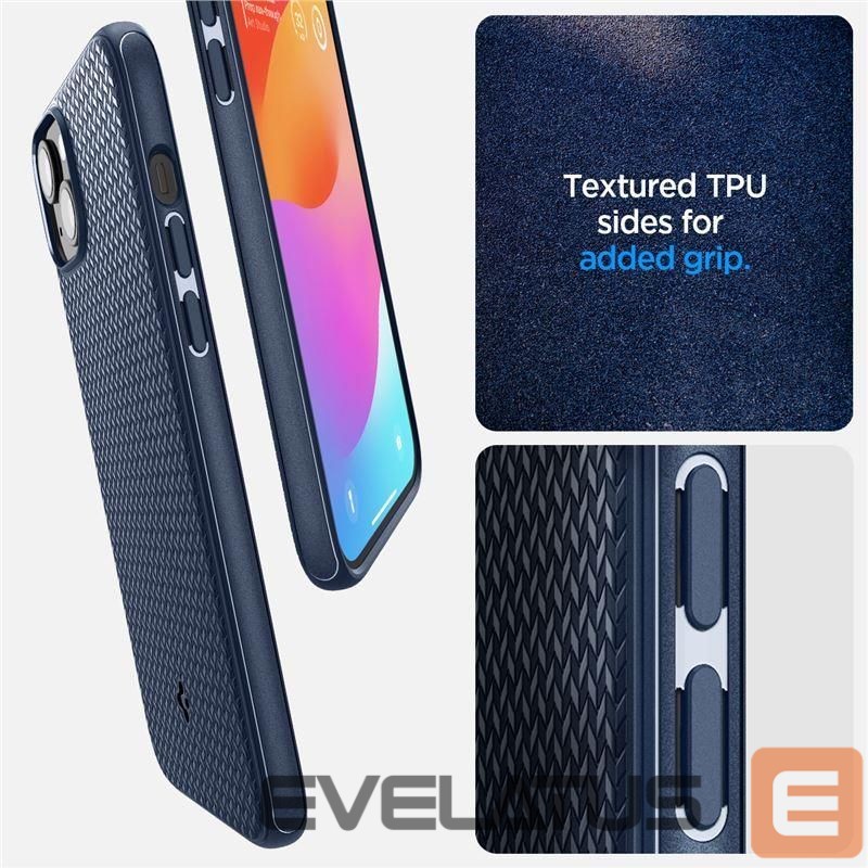 Citas preces Spigen Spigen Mag Armor Case with MagSafe for iPhone 15 Plus - Blue