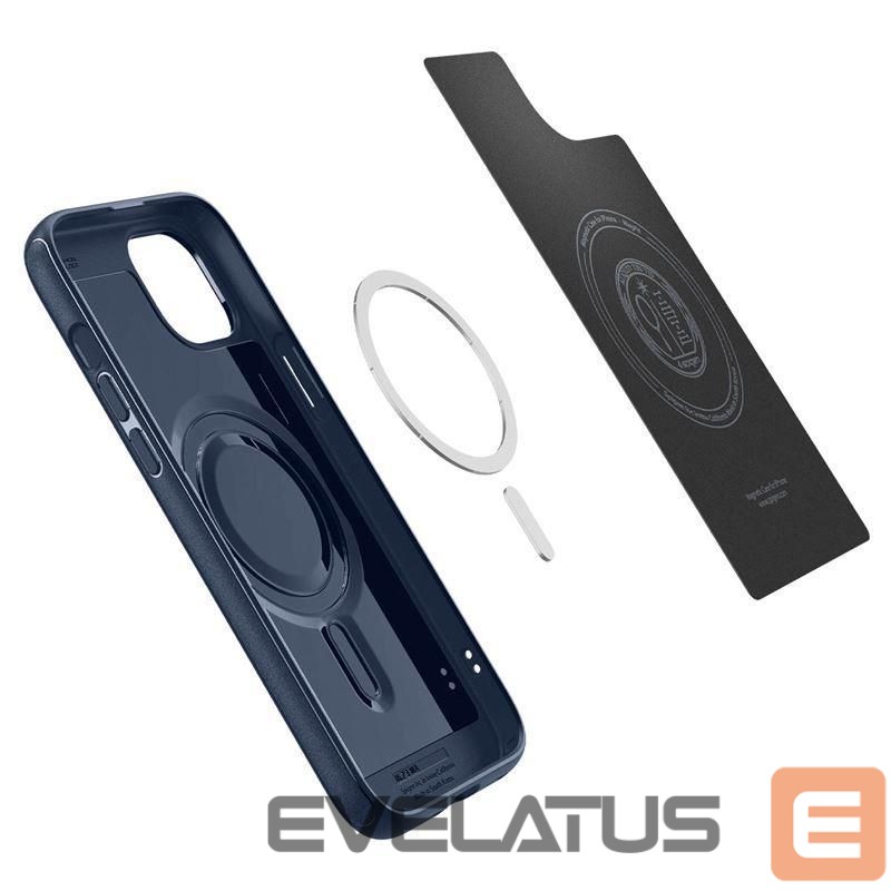 Citas preces Spigen Spigen Mag Armor Case with MagSafe for iPhone 15 Plus - Blue