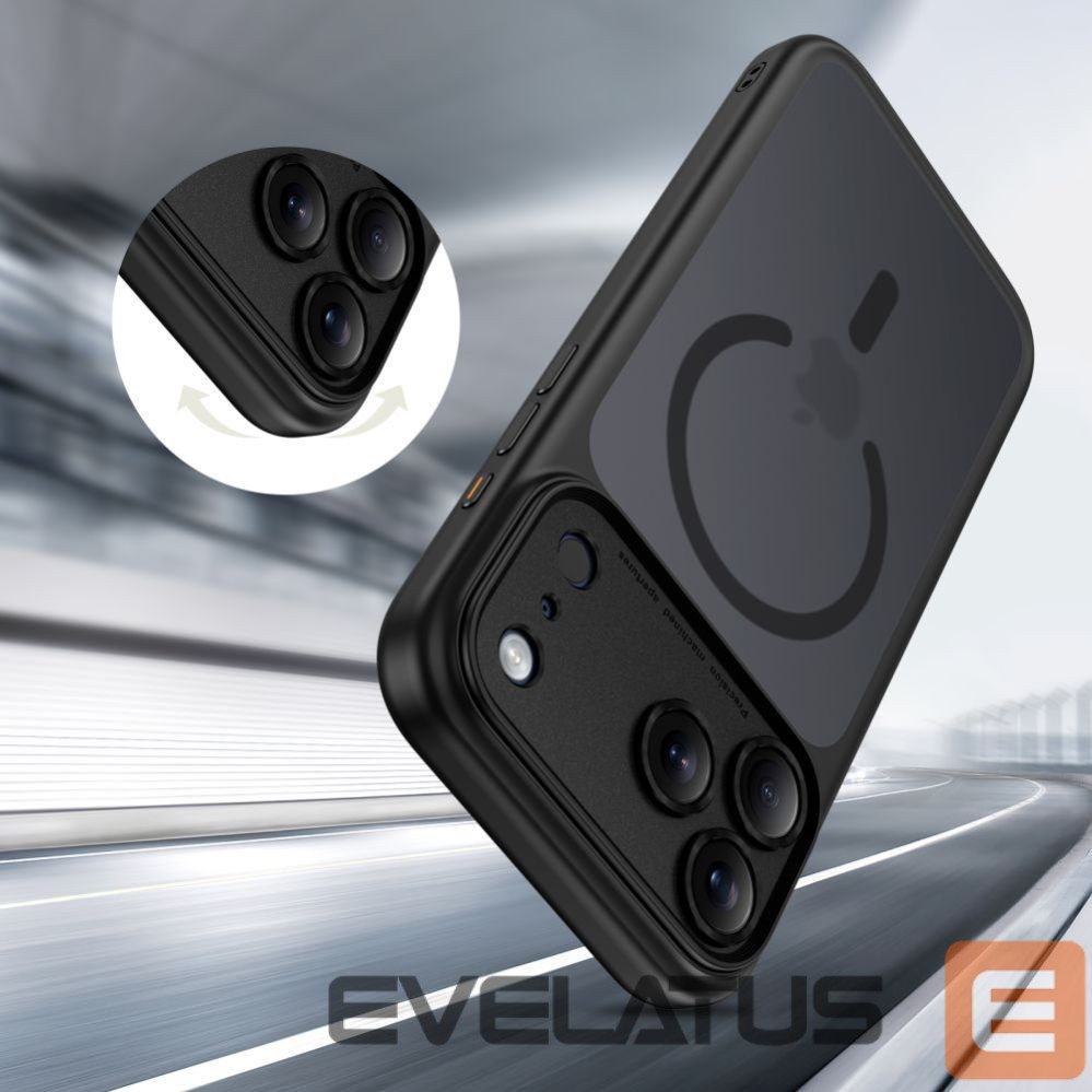 Citas preces Tech-Protect Tech-Protect Magpeak Magsafe CC Case for iPhone 17 Pro Max - Matte Black